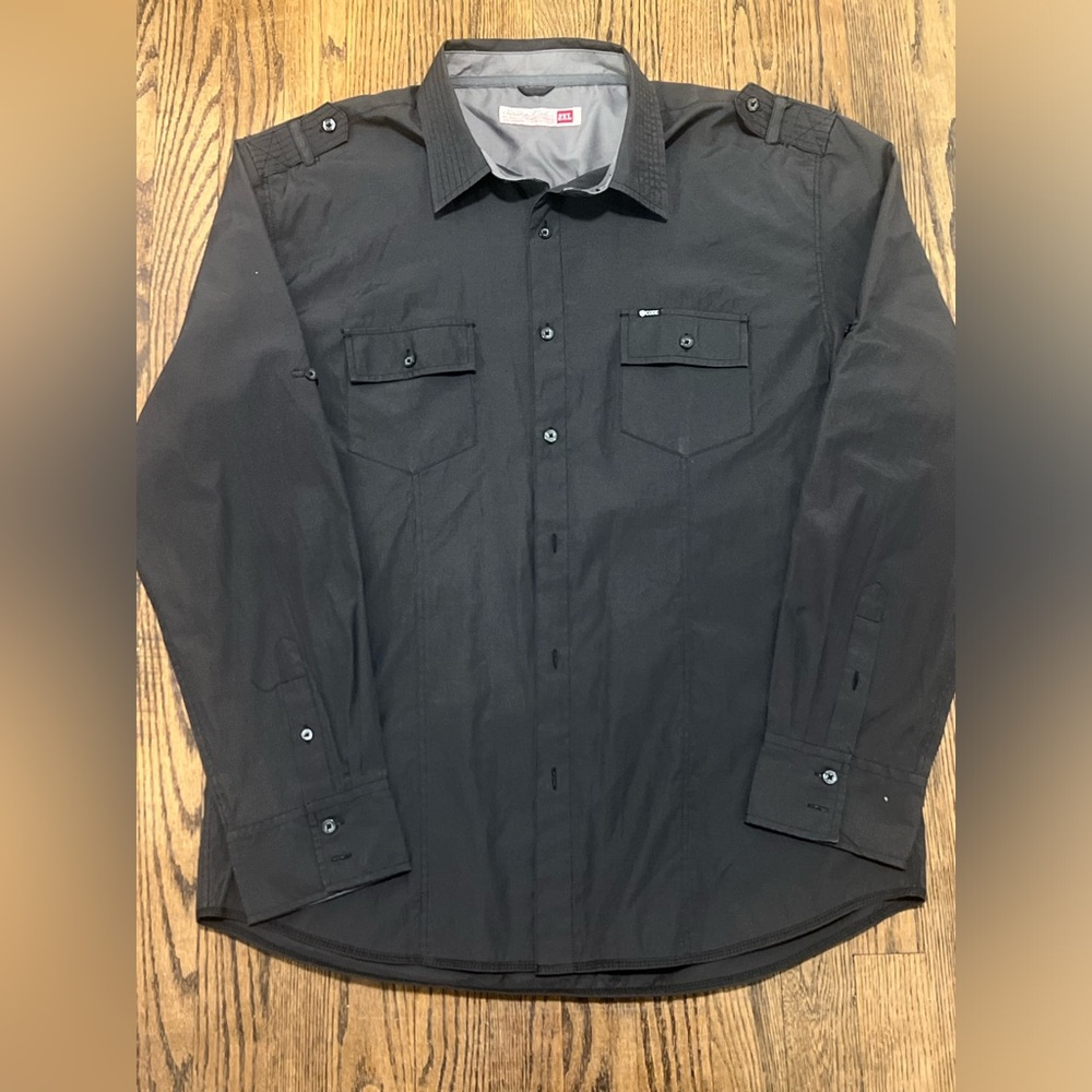 Sovereign Code Black Collar Shirt